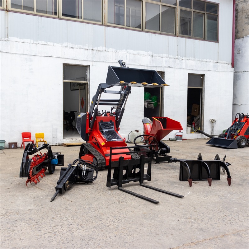 HTS450 Mini Crawler Skid Steer Loader